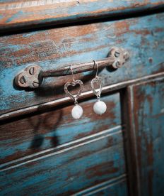 Prämie Silberne Herzohrringe zum Abo