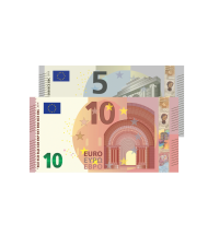 Verrechnungsscheck 15 EURO